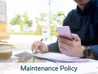 Maintenance Policies Maintenance Policies