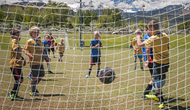 Kids PLaying Soccer