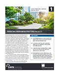 Financing Green Infrastructure Projects Financing Green Infrastructure Projects