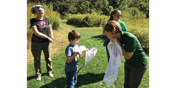 Staff and participants at the Pollinator Field Day in 2019. Photo courtesy of Columbus Recreation and Parks Department. Staff and participants at the Pollinator Field Day in 2019. Photo courtesy of Columbus Recreation and Parks Department.