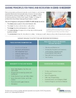 Guiding Principles for Parks and Recreation in Covid-19 Recovery