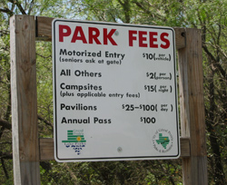 Park fees Park fees