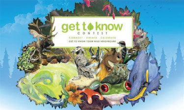 The Get to Know contest connects children with their local parks. The Get to Know contest connects children with their local parks.