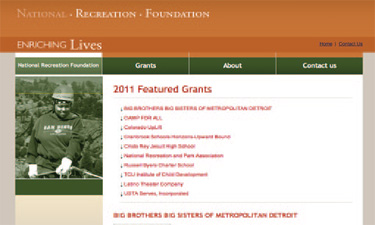 NRF web site image NRF web site image