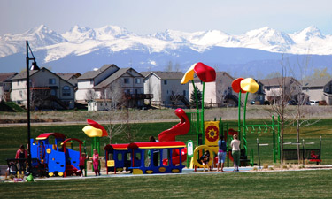Majestic views of the Rocky Mountains and a welcoming community feel were just a few of the reasons Erie, Colorado's population has shot up so dramatically in the past two decades. Majestic views of the Rocky Mountains and a welcoming community feel were just a few of the reasons Erie, Colorado's population has shot up so dramatically in the past two decades.