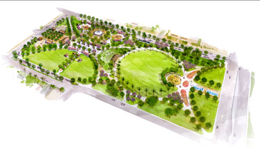 Pioneer Park in Mesa, Arizona, will be a beneficiary of a successful $70 million  bond referendum. Pioneer Park in Mesa, Arizona, will be a beneficiary of a successful $70 million  bond referendum.