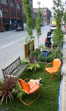 This September 21, take a stand fror urban greenspace by reclaiming an on-street parking spot and transforming it into a temporary urban oasis. This September 21, take a stand fror urban greenspace by reclaiming an on-street parking spot and transforming it into a temporary urban oasis.