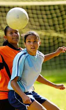 Parks and recreation promotes gender equity in community athletics. Parks and recreation promotes gender equity in community athletics.
