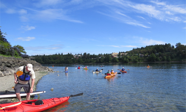 Create a water trail and provide new recreational opportunities for your community. Photo: Visit Kitsap Peninsula. Create a water trail and provide new recreational opportunities for your community. Photo: Visit Kitsap Peninsula.