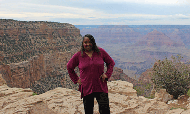 Teresa Baker has made a mission of expanding diversity in national parks and beyond. Teresa Baker has made a mission of expanding diversity in national parks and beyond.