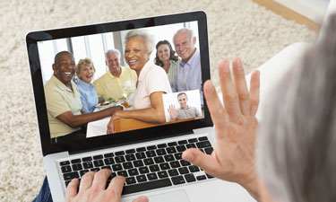 Research by the National Council on Aging shows that participation in virtual senior centers benefits older individuals in much the same way as being present. Research by the National Council on Aging shows that participation in virtual senior centers benefits older individuals in much the same way as being present.